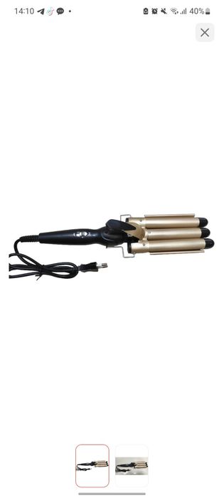 Продам волнистую плойку. Делает красивые, стойкие волны, быстро нагрев