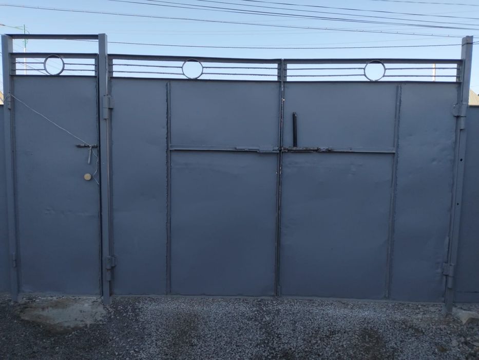 Ворота со стойками