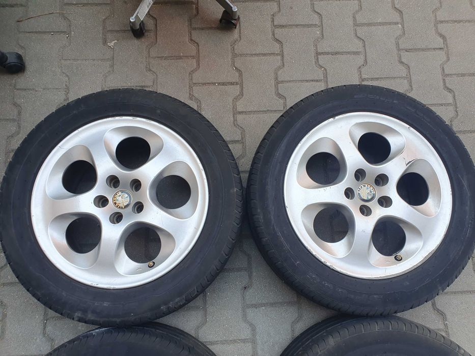 Джанти с гуми 16" 6,5J 5x98 Alfa Romeo 147/156/GT/GTV