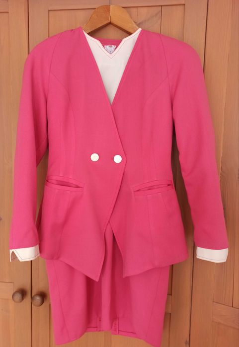 Официална рокля със сако размер S