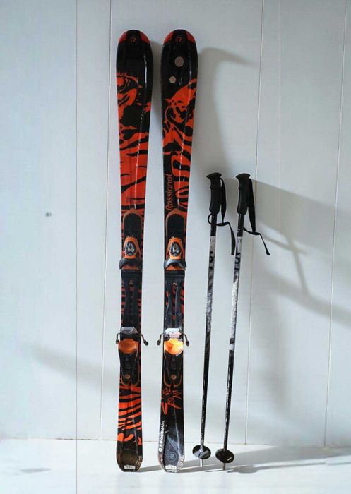 Дизайнерски ски Rossignol  с подарък щеки