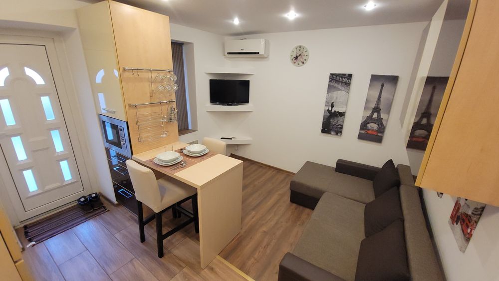 Garsoniera cu curte in centru 19mp renovata, utilitati incluse in pret