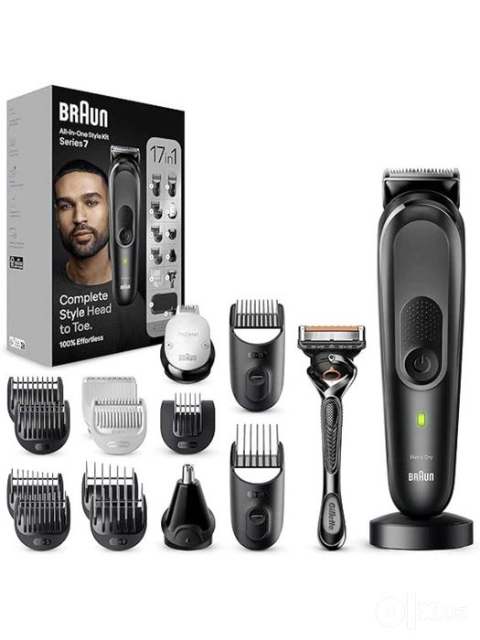 BRAUN MGK7491 триммер универсальный, гарантия 1 год, в упаковке.