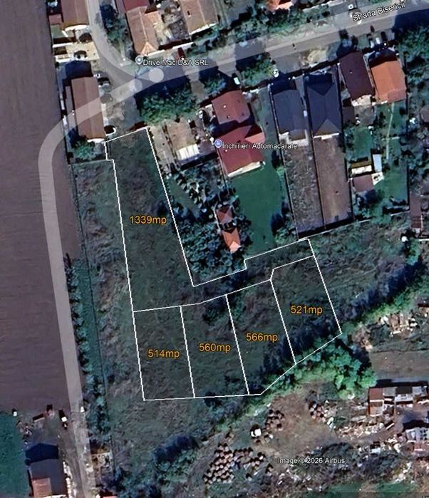 3500 mp de teren intravilan Sânandrei