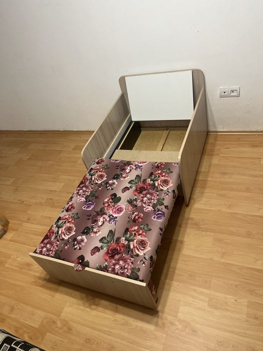 Выдвижная детская кровать