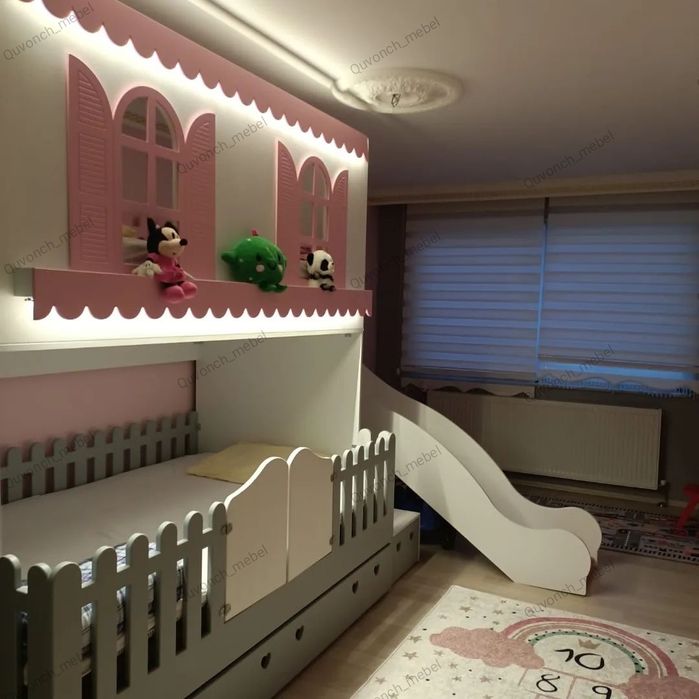 Domik krovatlar. Quvonch.mebel.uz  ishlab chiqarish