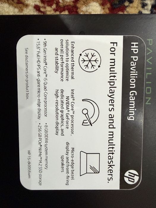 ноутбук HP игравой сотилади