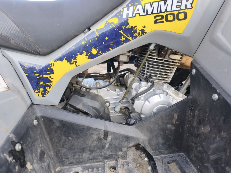 Квадроцикл mikilon hammer 200