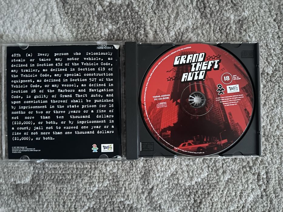 GTA 1 1997 PC (Grand Theft Auto)