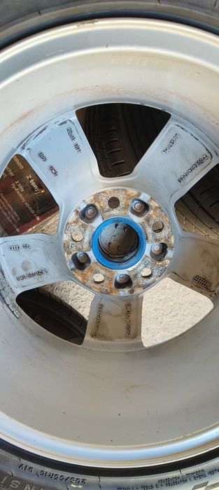 Roti Audi originale complete, jante R16 si anvelope vara