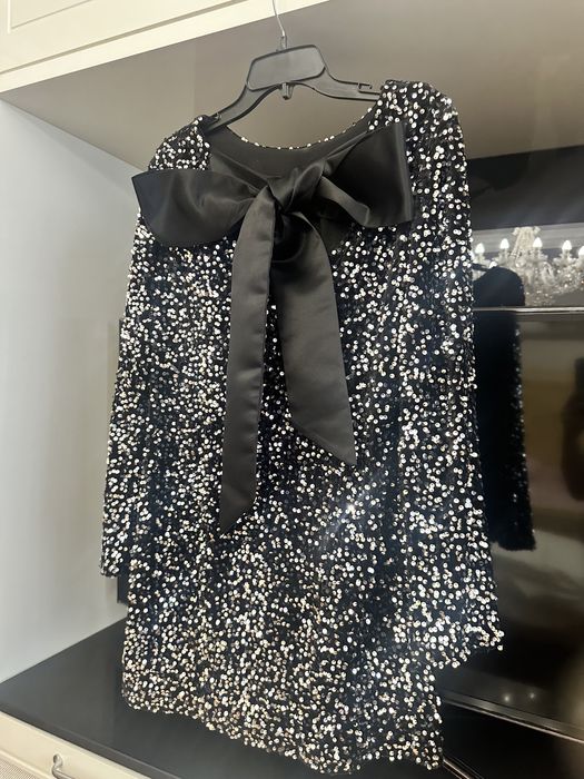 Платье с пайетками