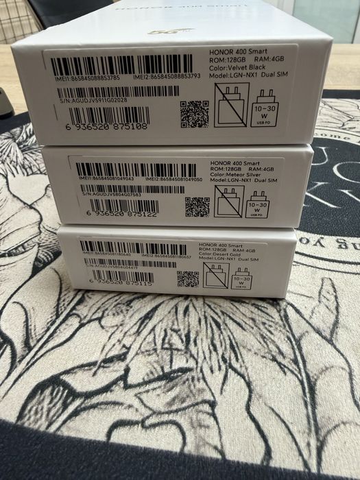 Honor 400 Smart 5G 4/128gb - нови с гаранция