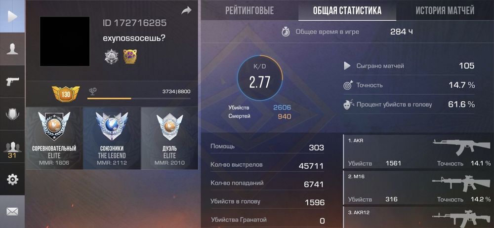 Продаю аккаунт в стандофф 2