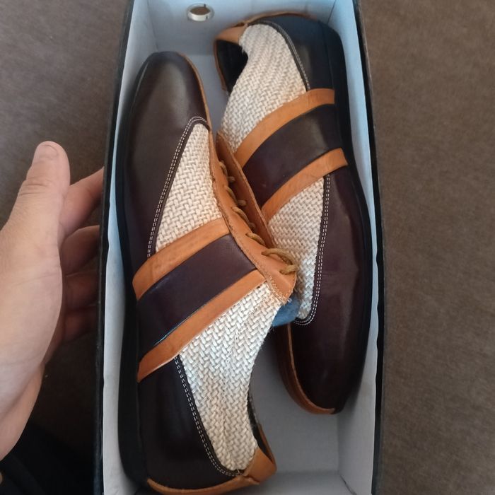 Кожаный обувь 40 размер