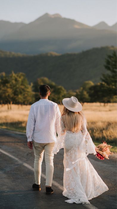 Rochie mireasa boho