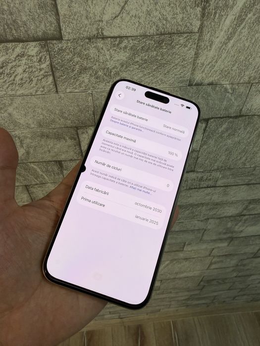 Ofertă iPhone 15 Pro Max / Bat 100%
