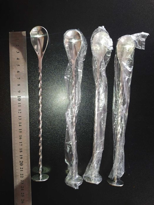 Барная коктейльная ложка 22 см для бара коктейля джигер мадлер шейкер