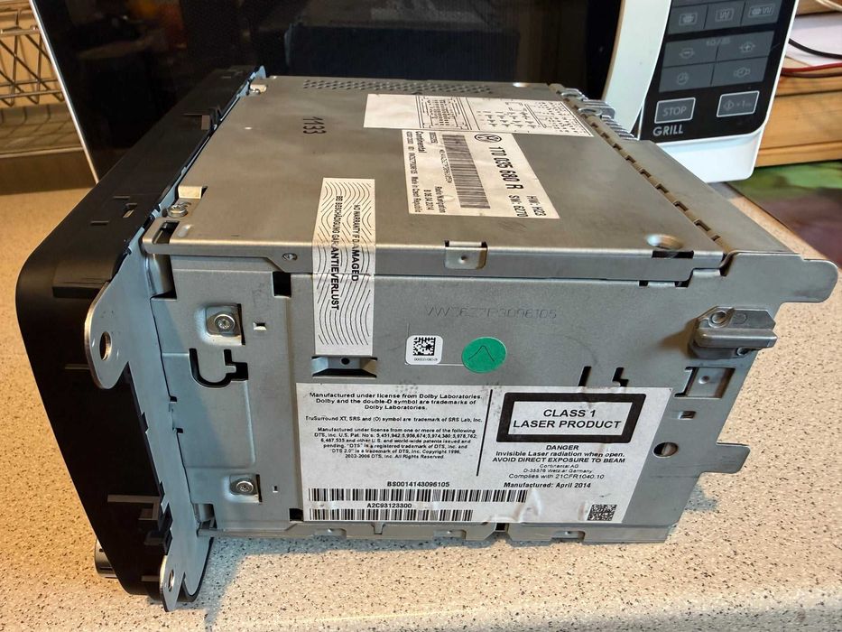 Navigatie RNS 510,LED,hard disk SSD-2014,generatie noua,detin cod pin!