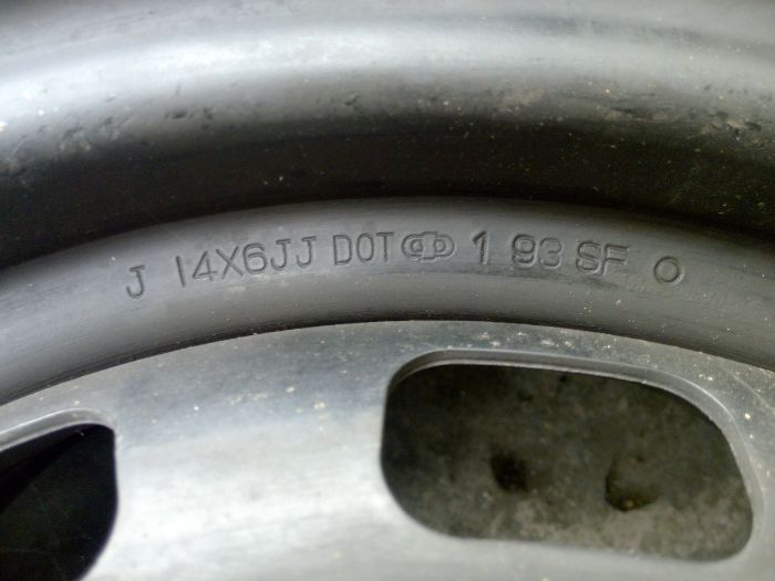 Джанти 14"х5 , 6JJ -Toyota