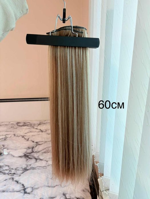 100% ест. Премиум екстеншъни 60 см – налични в богата гама от цветове