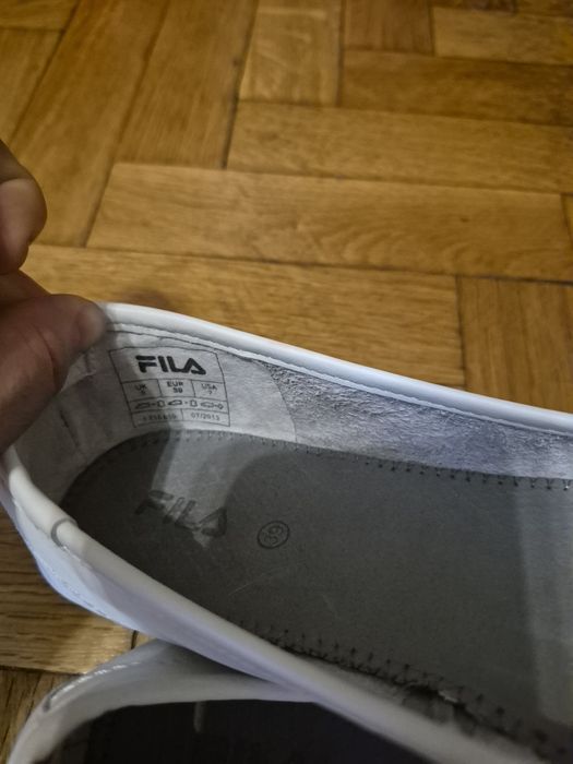 Кожени обувки на FILA