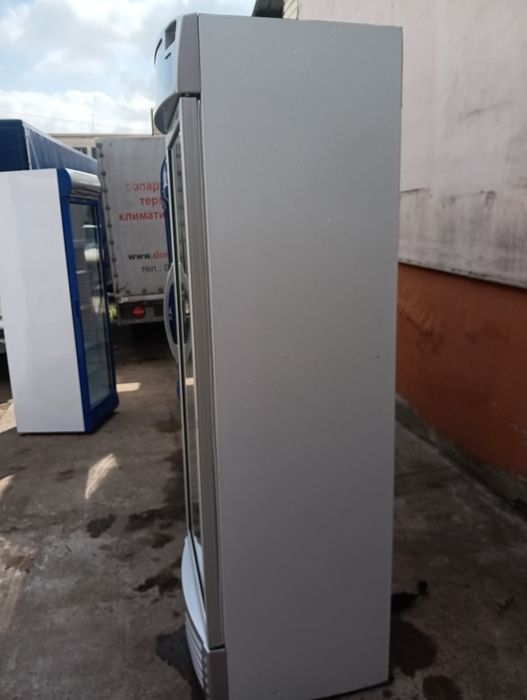 XXL огромна вертикална плюсова хладилна витрина 70 см широка  с 12 месеца гаранция!