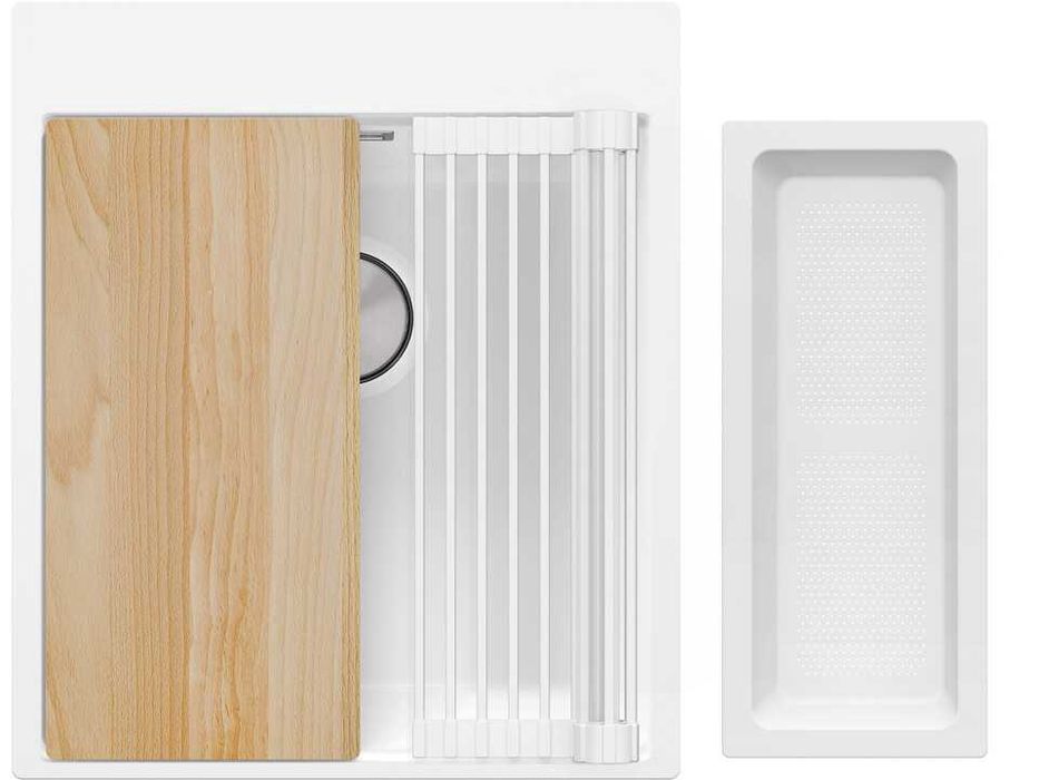 БЯЛА МИВКА + матирано злато - лукс комплект | Oslo 50 XXL | Brush Gold