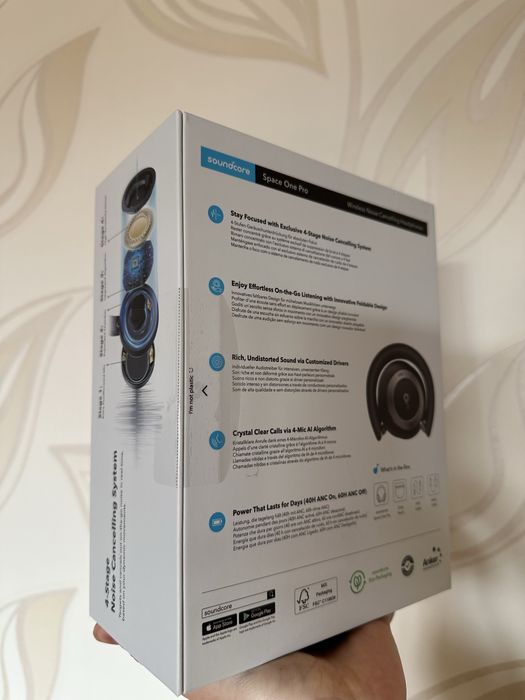Слушалки SoundCore Space One Pro неизползвани