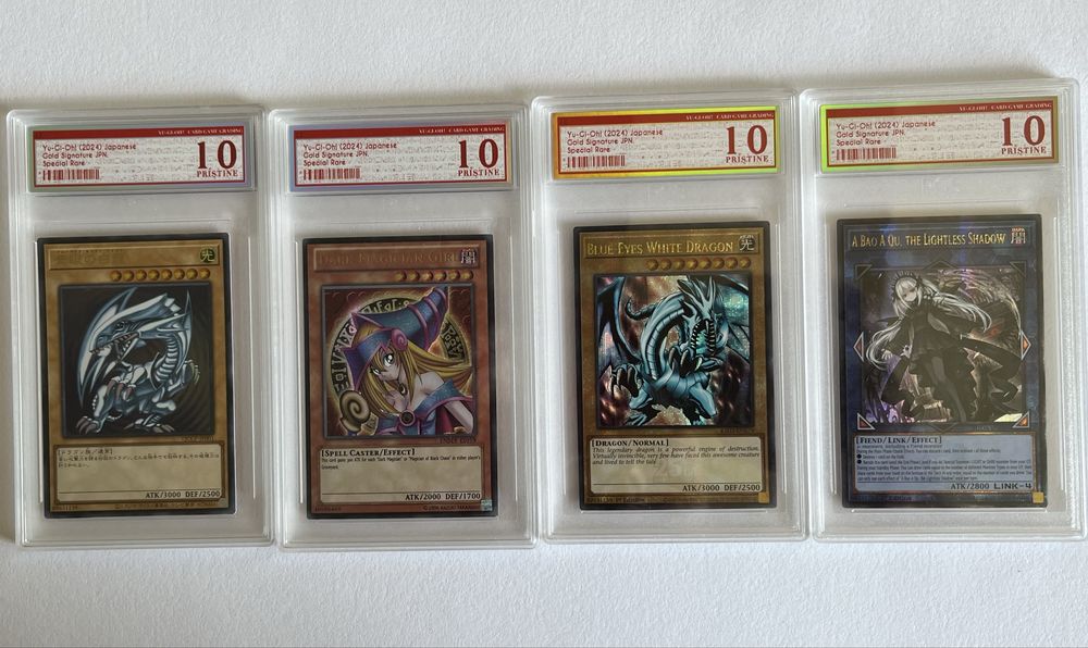 4 Yu-Gi-Oh! Cards