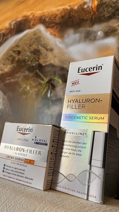 Eucerin Hyaluron-Filler комплект серум + дневен крем 30spf