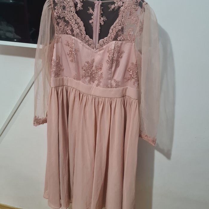 Rochie eleganta făcută pe comanda,bust 110,talie 100,lungime 70