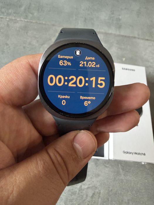 Samsung Galaxy Watch 8  Graphite 44mm GPS WiFi Bluetooth