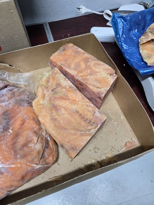 Рыба,балык. Обрезь Лосося, Сёмга. Стрипсы.