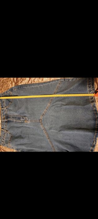 Fustă denim, mărimea L.