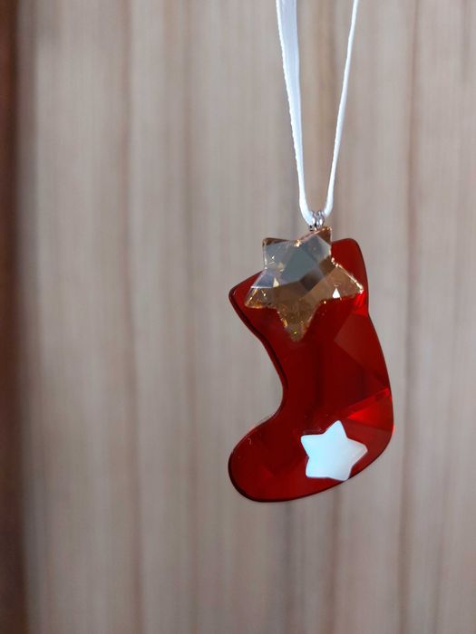 Ornament Swarovski Craciun cizmulita