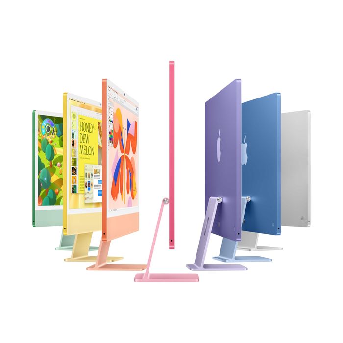 НОВ! iMac 24" 4.5K 10C/10G M4 16GB 256GB Green / Blue / Silver / Pink