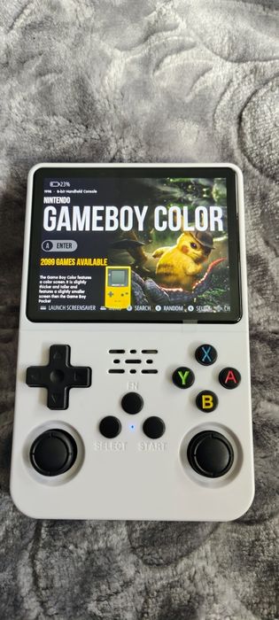 Iluminat cu ips R36s k Game boy