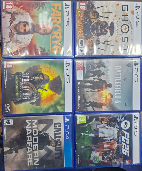 Диски на Playstation