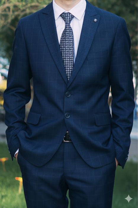 Продам классический мужской костюм тройка SIZE 46