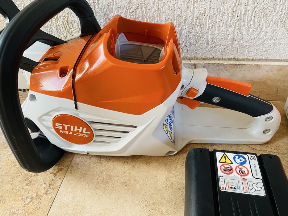 Stihl msa 220 drujba de lemn