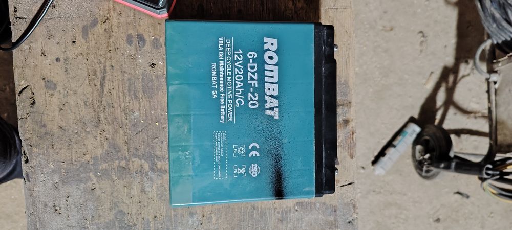Baterie 12v 20ah Rombat