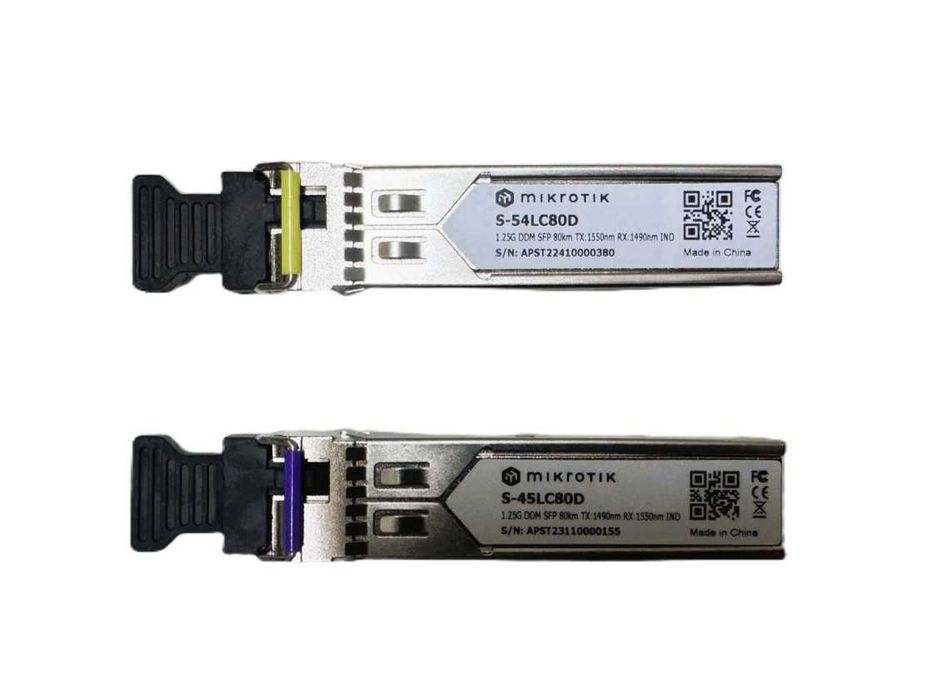 Оптический модуль [трансивер] MikroTik S-4554LC80D