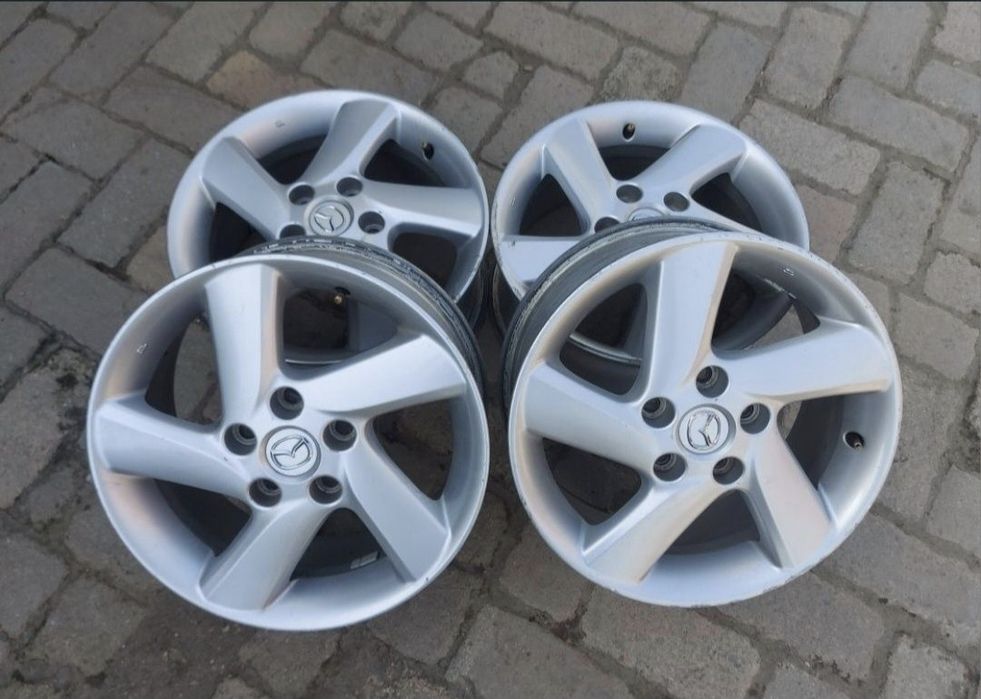 Set jante originale aliaj Mazda seria 16x7JJ ET55 - 5x114,3