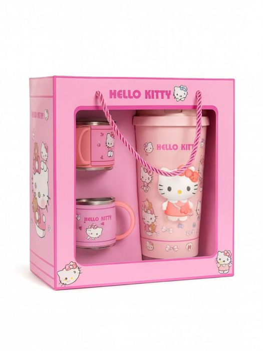 Термостакан и  кружки подарочный набор 3,1