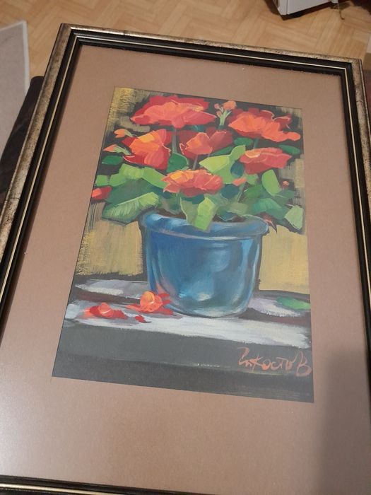 ПРОМОЦИЯ Картина на Иван Костов 38/28 см с рамка