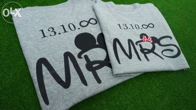 За Влюбени! LOVE тениски MICKEY Mouse, Daddy & Mommy! Или с ТВОЯ идея!