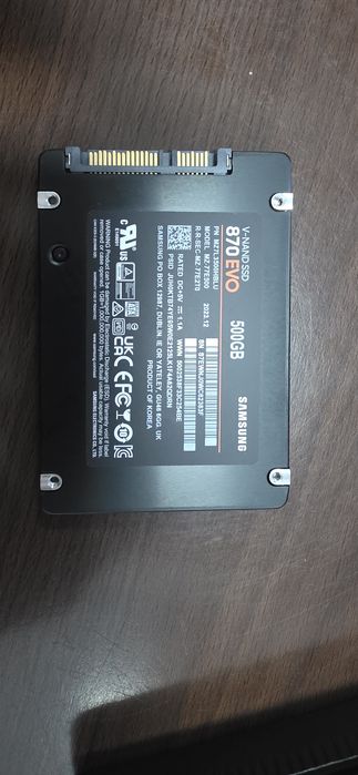 Samsung SSD 870 EVO 500 GB
