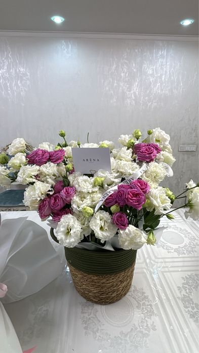 Цветы свежие по 7 10 15. Звоните, район Калкаман 2