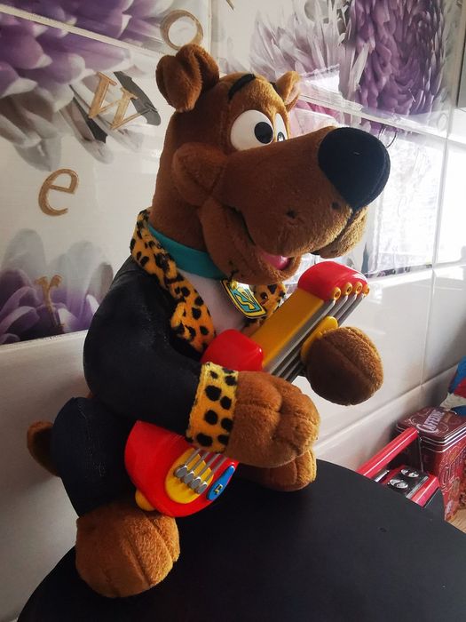 Mascota Scooby Doo de plus / Mascota Jucarie Scooby Doo