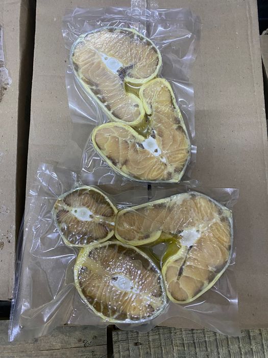 Рыба,балык. Филе осетра.Стейк осетра